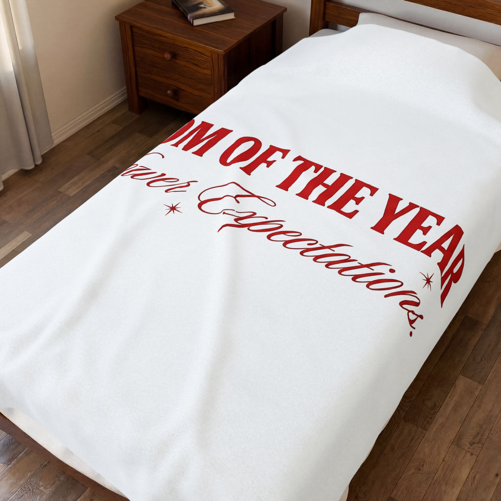 Funny Mom Quote Blanket Moms Comedy Gift Women Retro Blanket Mom Quote Blanket Mom Fan Retro Style Blanket Humor Graphic Vintage Sparkles Blanket