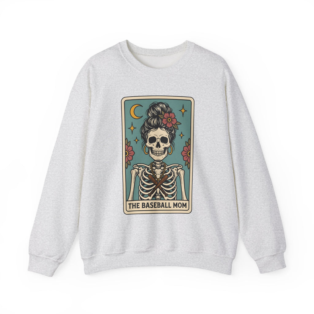 Skeleton Mother Sweatshirt Moms Games Gift Women Body Art Sweatshirt Skeleton Sweatshirt Mom Fan Tattooed Sweatshirt Gaming Graphic Classic Baseball Sticks