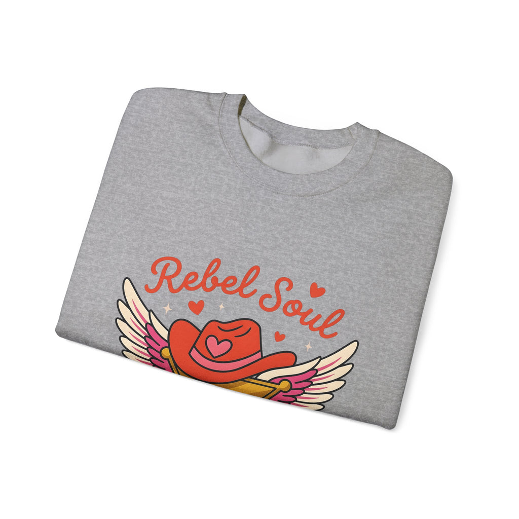 Cowgirl Hat Insignia Sweatshirt Cowgirl Frontier Gift Women Caricature Sweatshirt Hat Badge Sweatshirt Rodeo Fan Cartoon Sweatshirt Pioneer Graphic Old School
