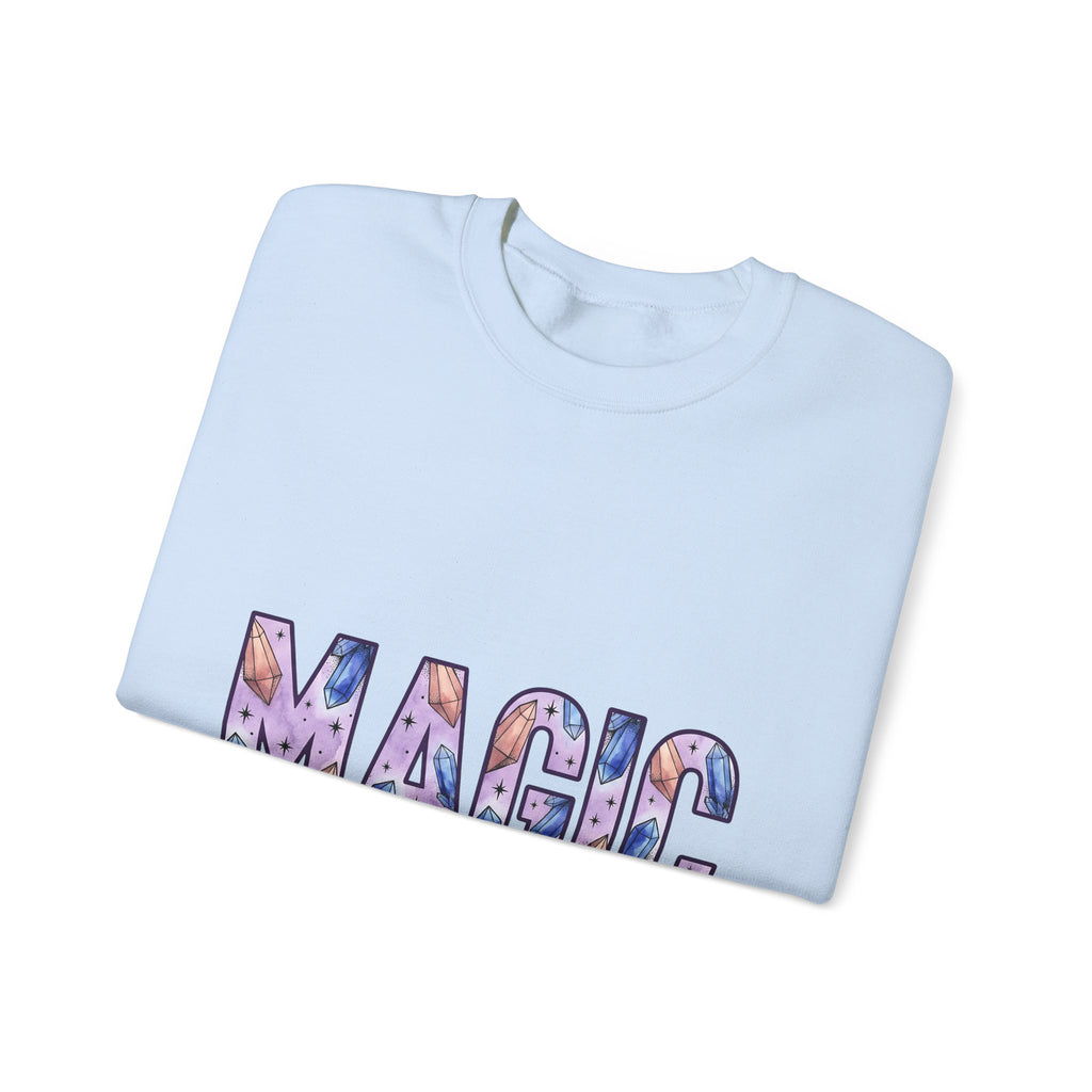 Gemstone Illustration Sweatshirt Moms Metaphysical Gift Women Hippie Sweatshirt Crystal Sweatshirt Mother Enthusiast Spiritual Sweatshirt Esoteric Graphic