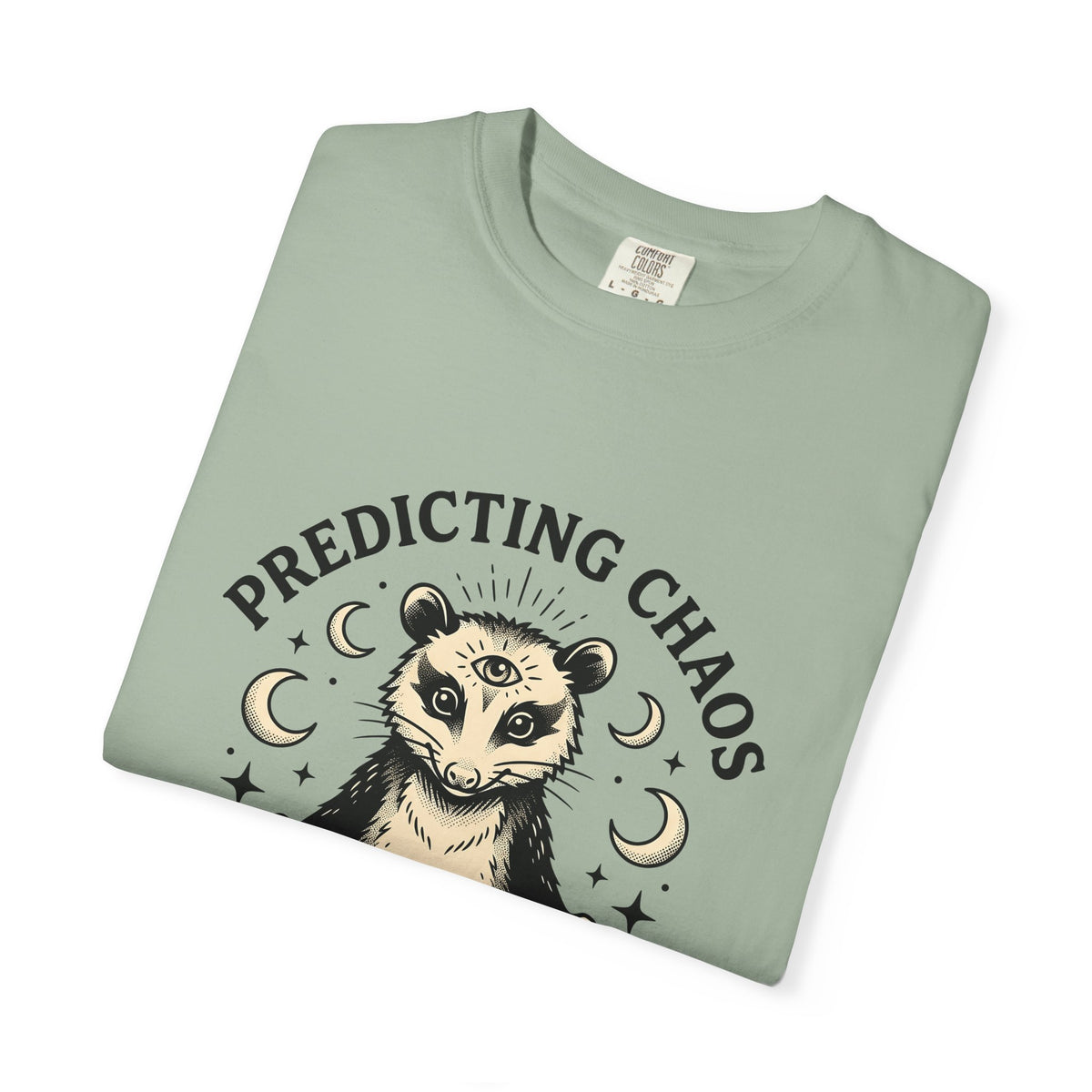 Peaceful Possum T-Shirt Possum Fauna Gift Women Mystical T-Shirt Opossum T-Shirt Possum Enthusiast Magical T-Shirt Wildlife Graphic Old School Moon