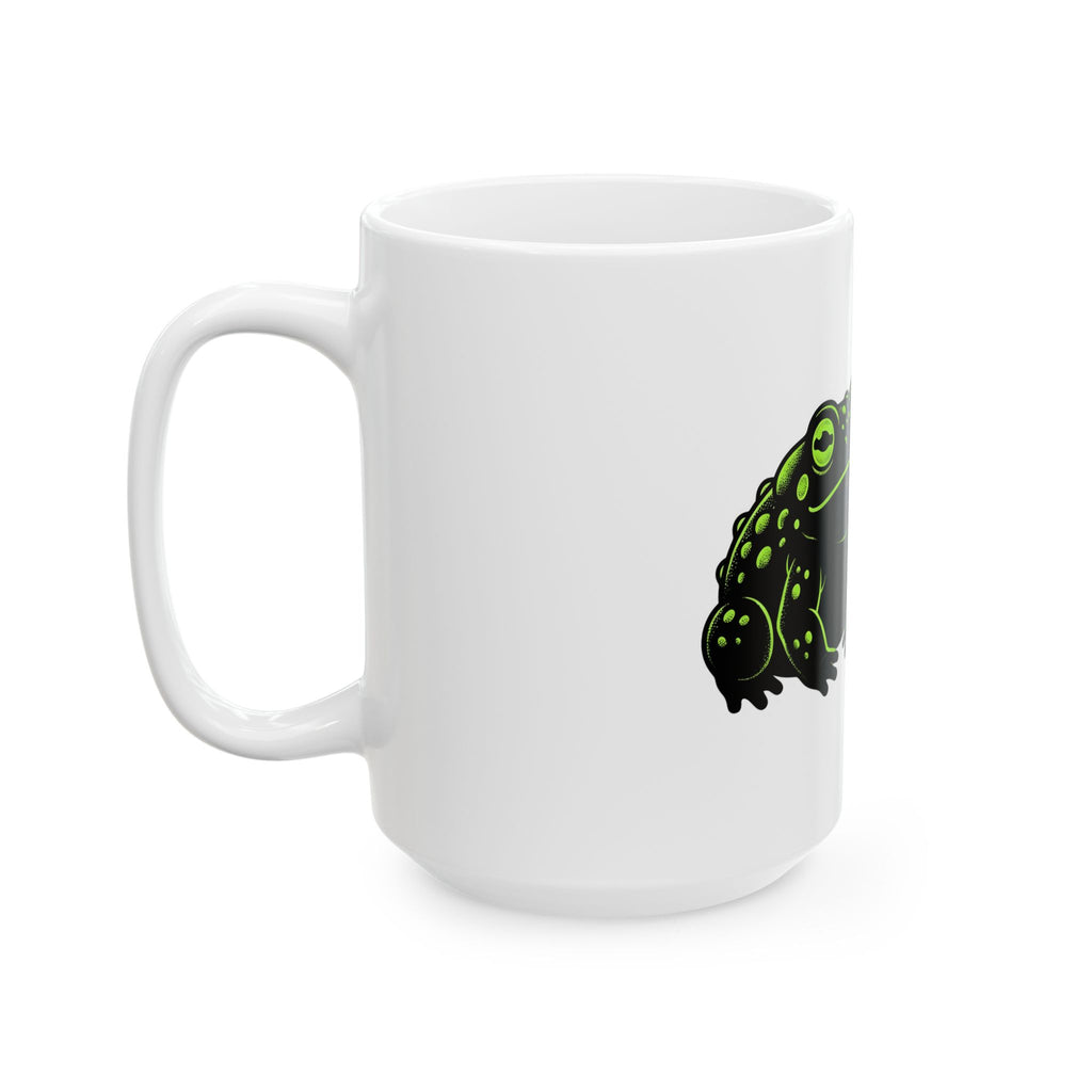 Toad Fungus Mug Halloween Spells Gift Women Dark Mug Chytrid Mug Horror Fan Gothic Mug Magic Graphic Retro Glow Mug