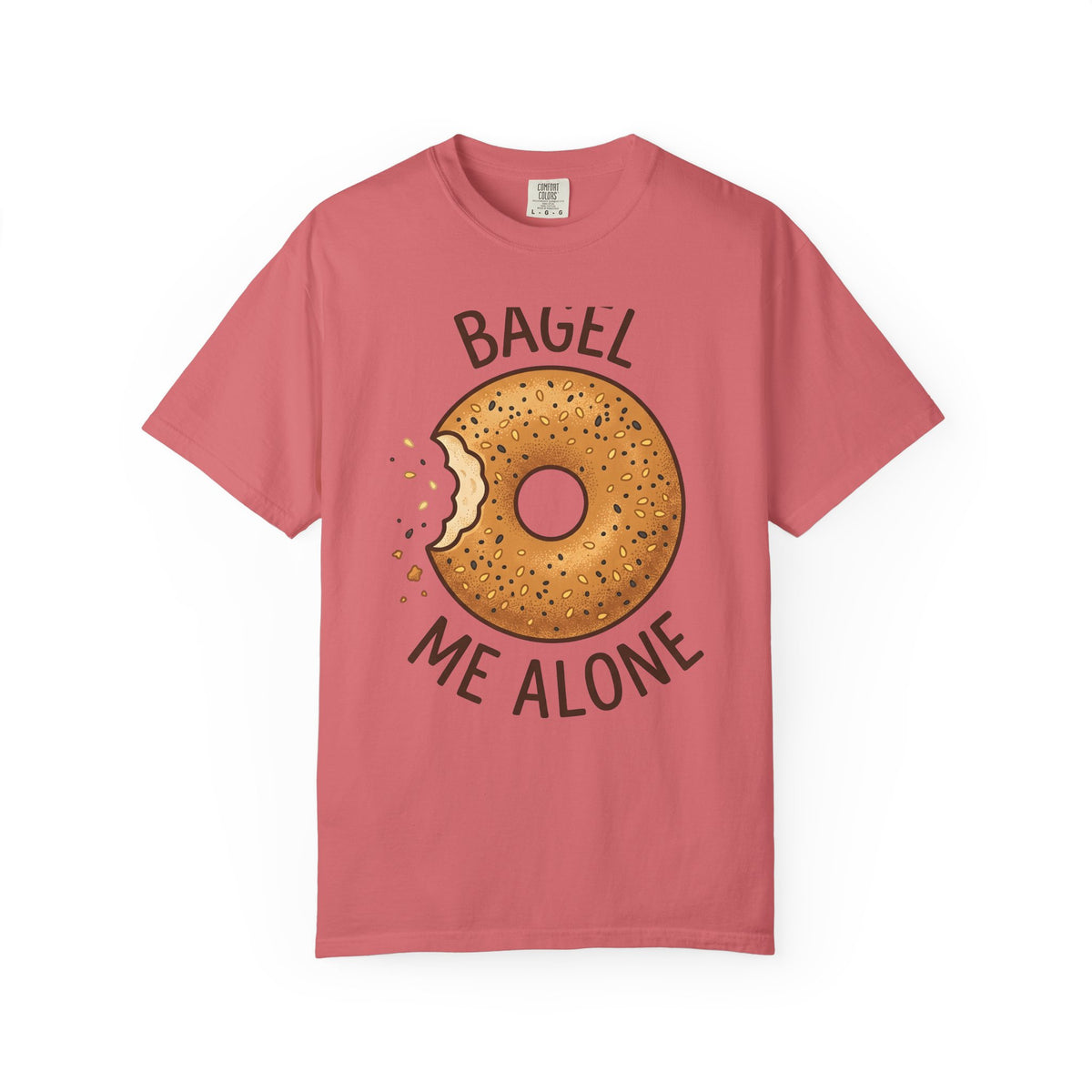 Bagel Desserts Morning Gift Doodle Bagel Pastry Fan Hand Drawn Breakfast Old School T-Shirt