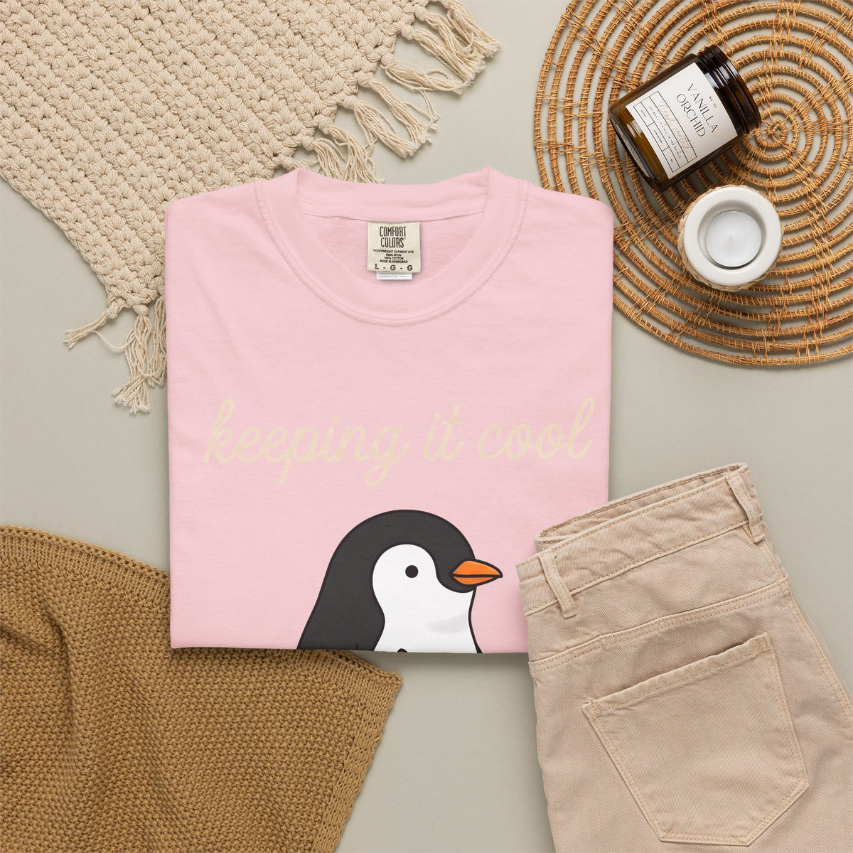 Penguin Nurse T-Shirt Nurse Wildlife Gift Women Comic T-Shirt Penguin T-Shirt Nursing Enthusiast Cartoon T-Shirt Wildlife Graphic Simple