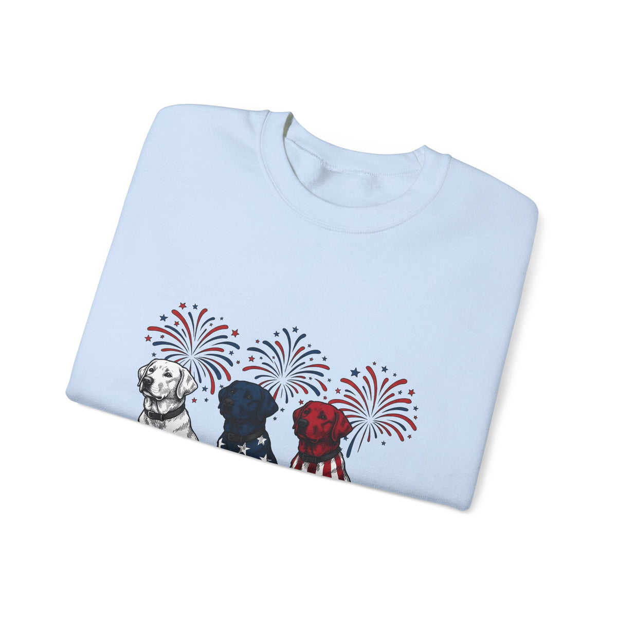 American Dogs Sweatshirt America/4th Of July Pet Gift Women Sketch Sweatshirt Canine Sweatshirt Patriot Fan Hand Drawn Sweatshirt Animal Graphic Retro