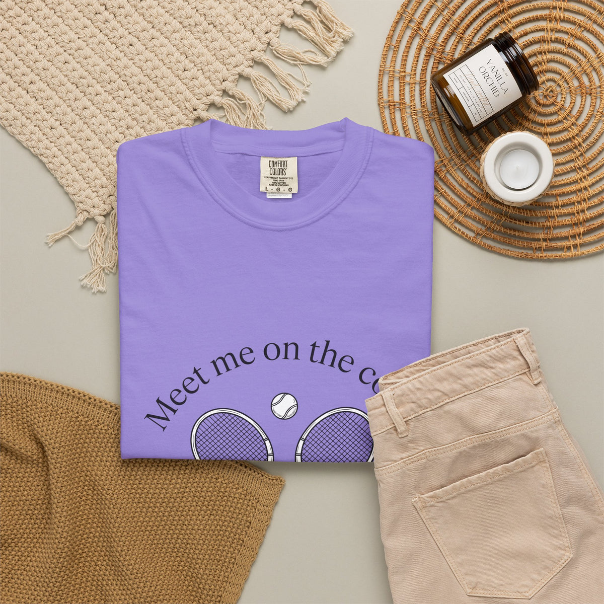 Tennis Rackets T-Shirt Tennis Game Gift Women Drawing T-Shirt Racket T-Shirt Tennis Fan Illustration T-Shirt Sport Graphic Flat Tennis Ball T-Shirt