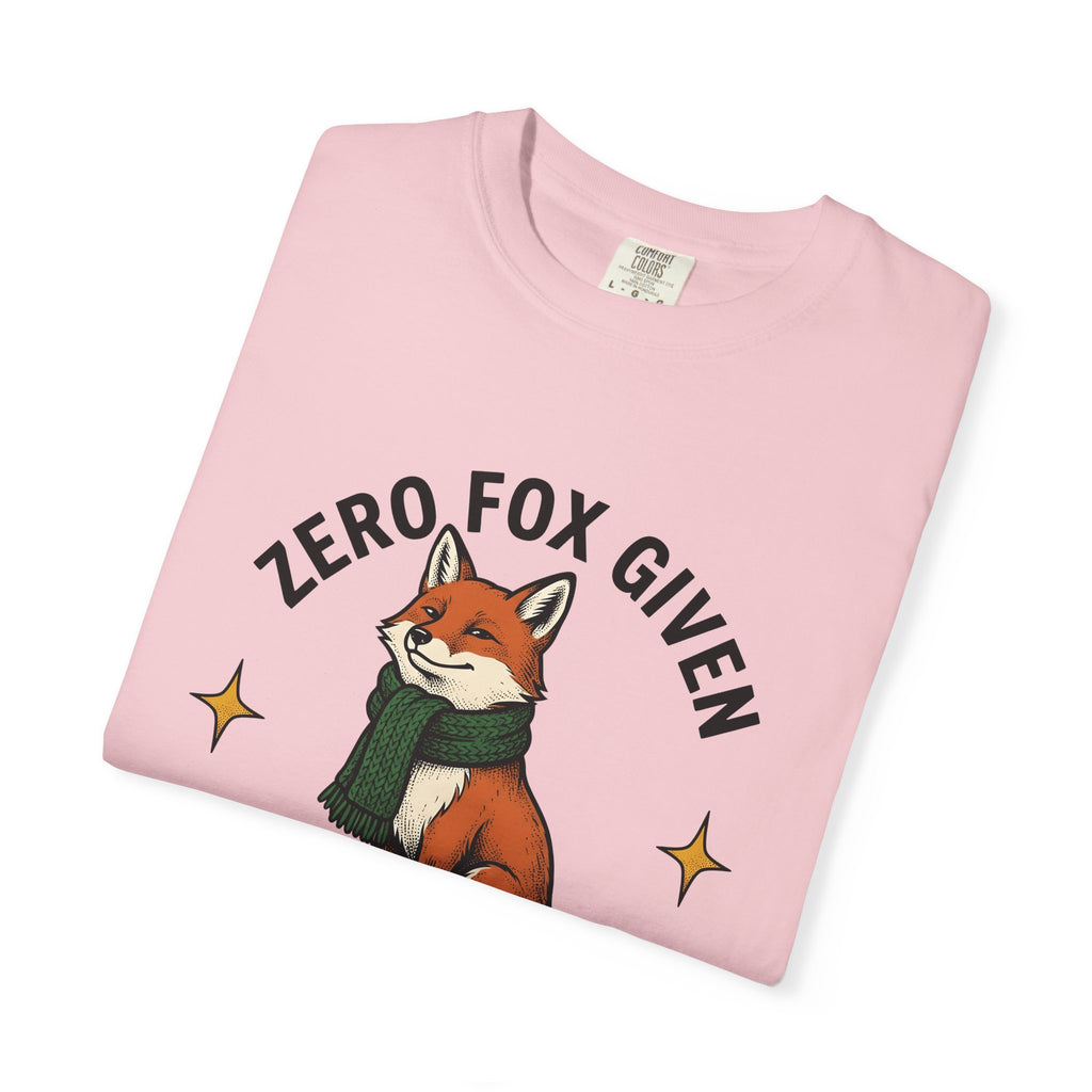 Fox Holiday Wildlife Gift Retro Fox Christmas Fan Vintage Animal Sketch Neck Wrap T-Shirt