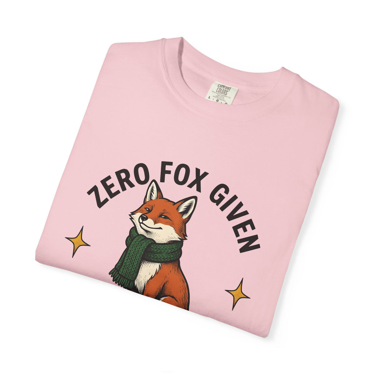 Fox Holiday Wildlife Gift Retro Fox Christmas Fan Vintage Animal Sketch Neck Wrap T-Shirt