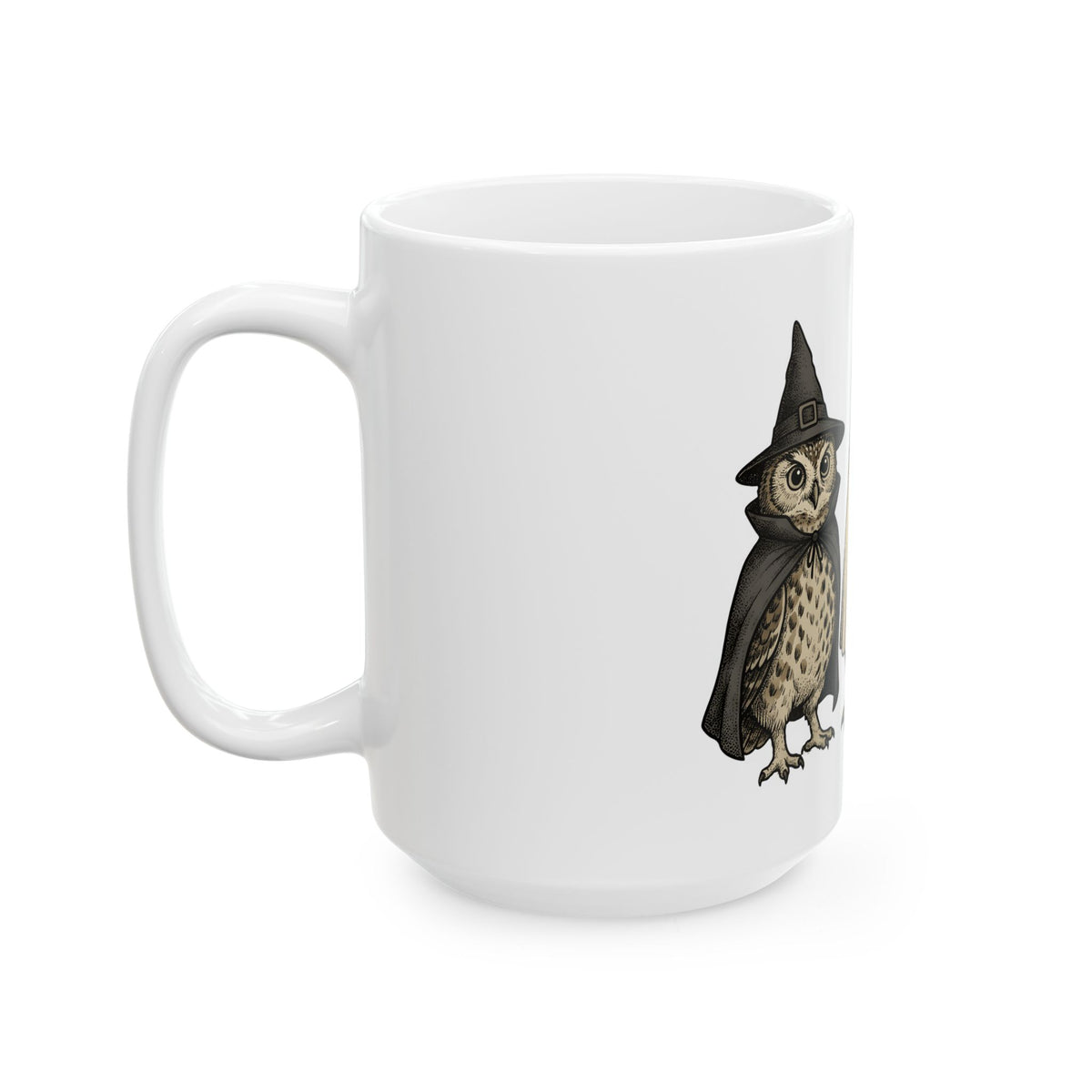 Owl Halloween Costumes Halloween Creatures Gift Classic Owl Costume Horror Fan Spooky Monster Mug