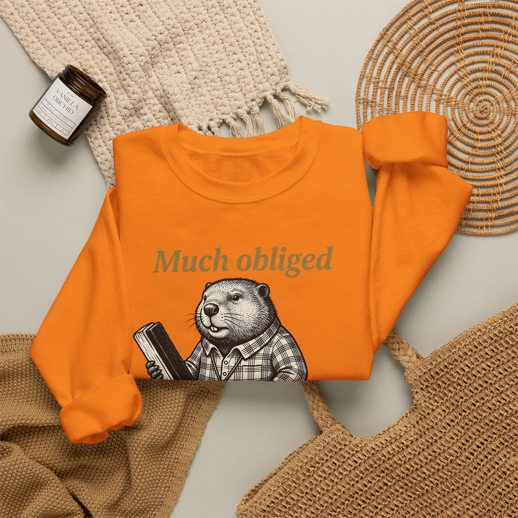 Beaver Educator Sweatshirt Teachers Wildlife Gift Women Retro Sweatshirt Beaver Sweatshirt Teacher Enthusiast Vintage Sweatshirt Animal Graphic Sketch