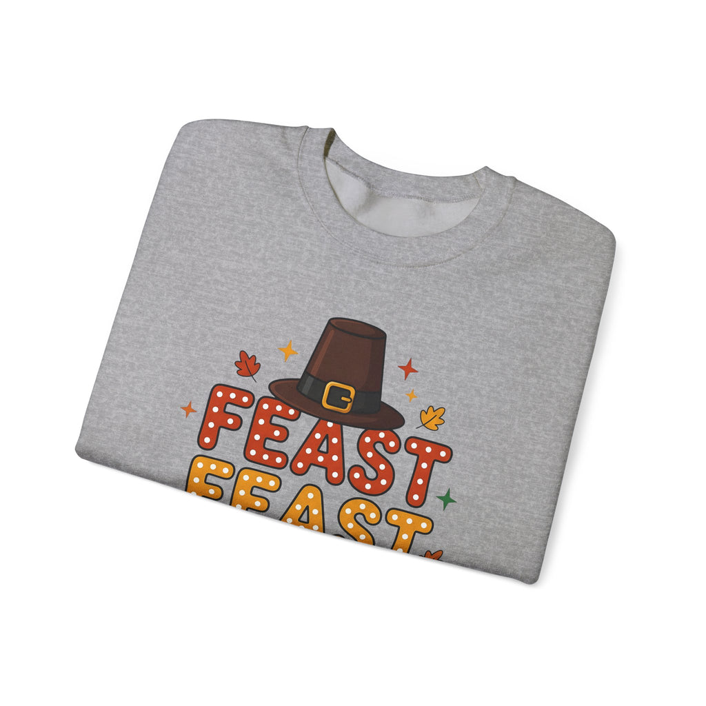 Colonial Hat Sweatshirt Thanksgiving Kinship Gift Women Caricature Sweatshirt Tricorn Sweatshirt Harvest Fan Cartoon Sweatshirt Family Graphic Rich Orange