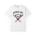 Ski Goggles T-Shirt Skiing Winter Gift Women Cartoon T-Shirt Snow Goggles T-Shirt Snowboarder Enthusiast Comic T-Shirt Frost Graphic Retro Crossed