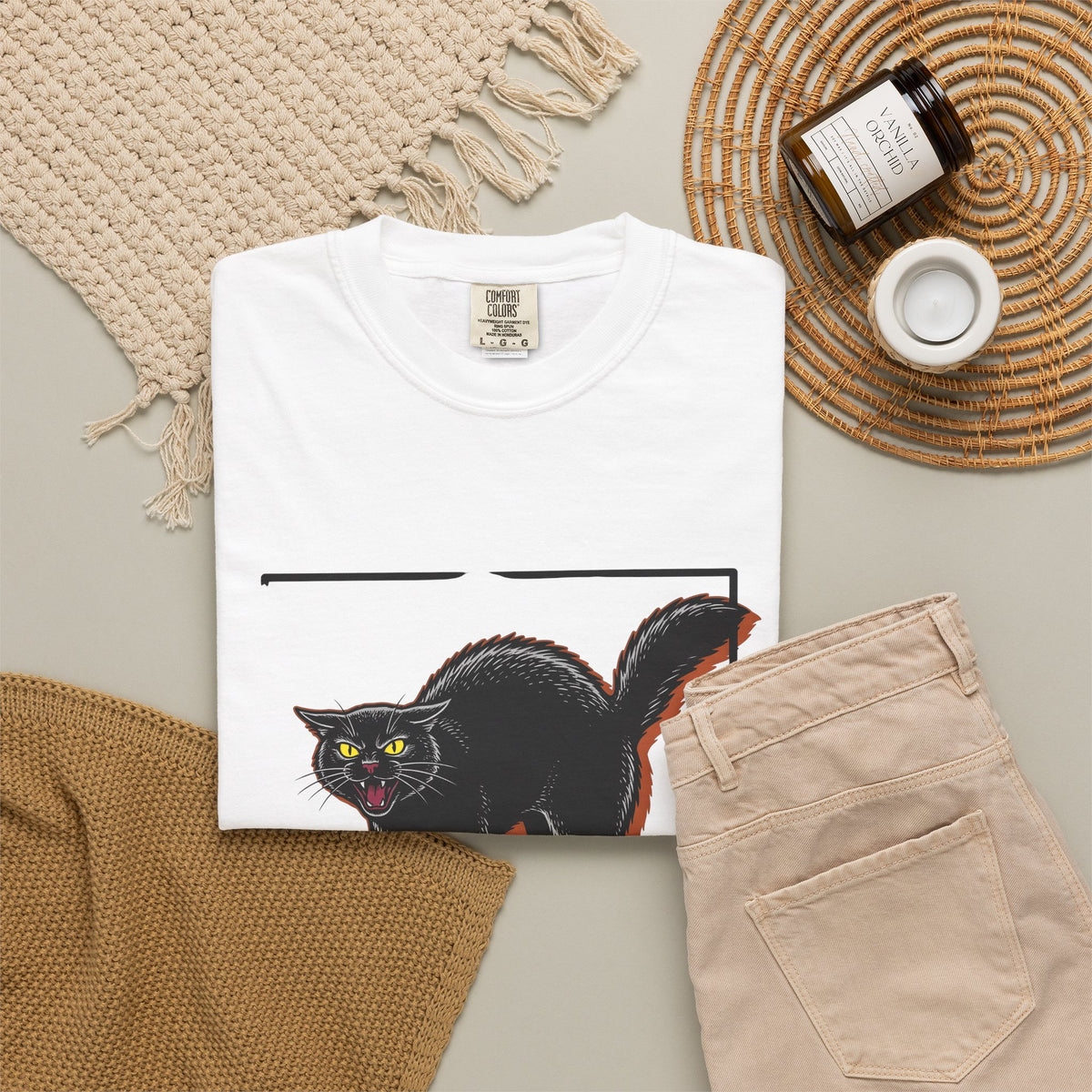 Ebony Cat Cat Event Gift Clean Black Cat Feline Fan Minimalist Party Aged Shining T-Shirt
