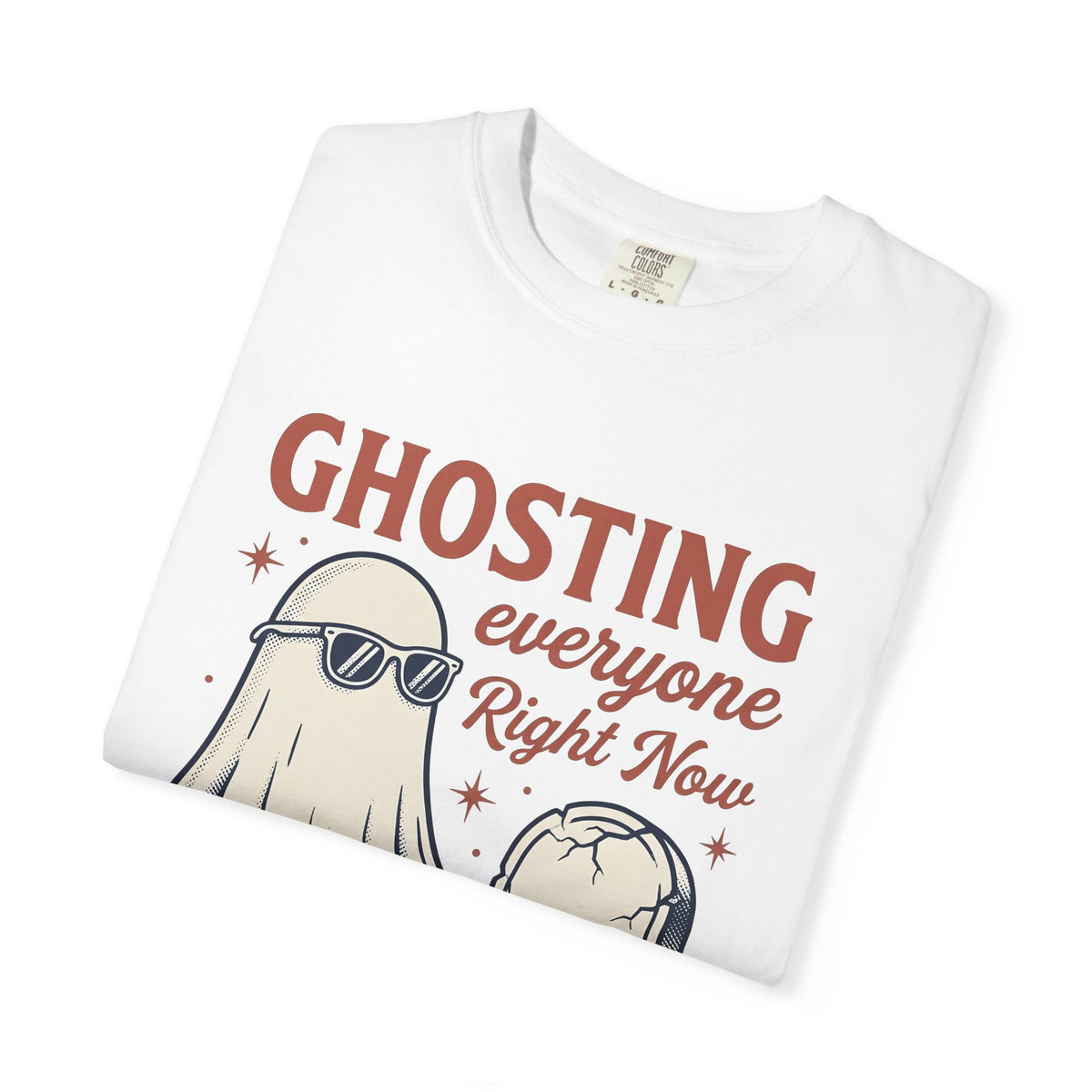 Apparition Eyewear T-Shirt Halloween Fun Gift Women Rustic T-Shirt Glasses T-Shirt Horror Fan Spectacles T-Shirt Amusement Graphic Traditional