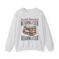 Stacked Books Sweatshirt Book Introvert Gift Women Vintage Sweatshirt Book Pile Sweatshirt Bibliophile Fan Retro Sweatshirt Quiet Graphic Hand Drawn Bookmark