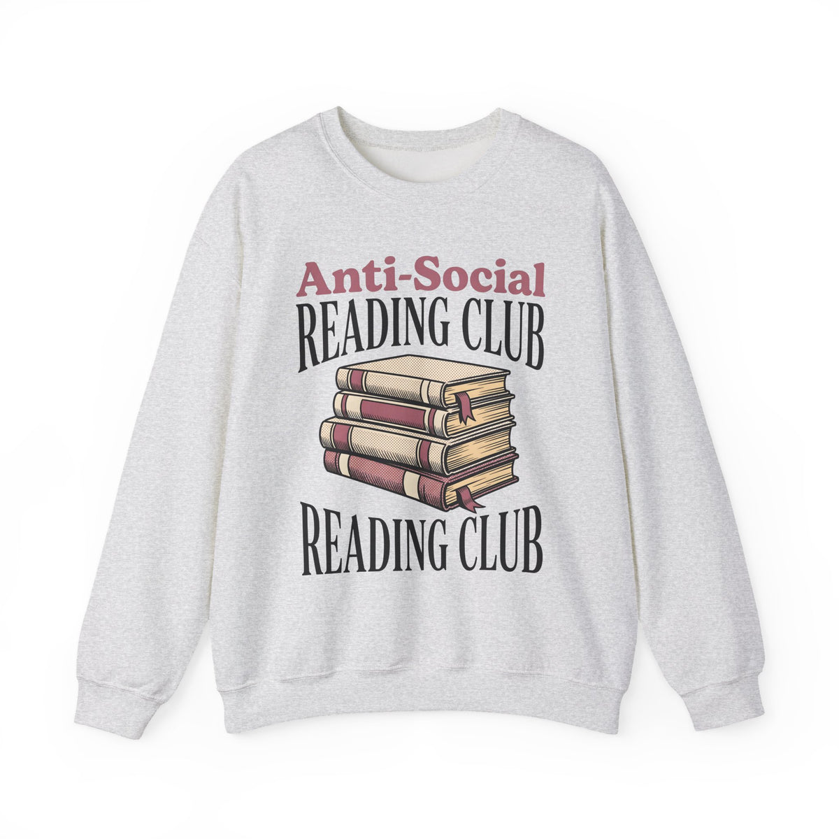Stacked Books Sweatshirt Book Introvert Gift Women Vintage Sweatshirt Book Pile Sweatshirt Bibliophile Fan Retro Sweatshirt Quiet Graphic Hand Drawn Bookmark