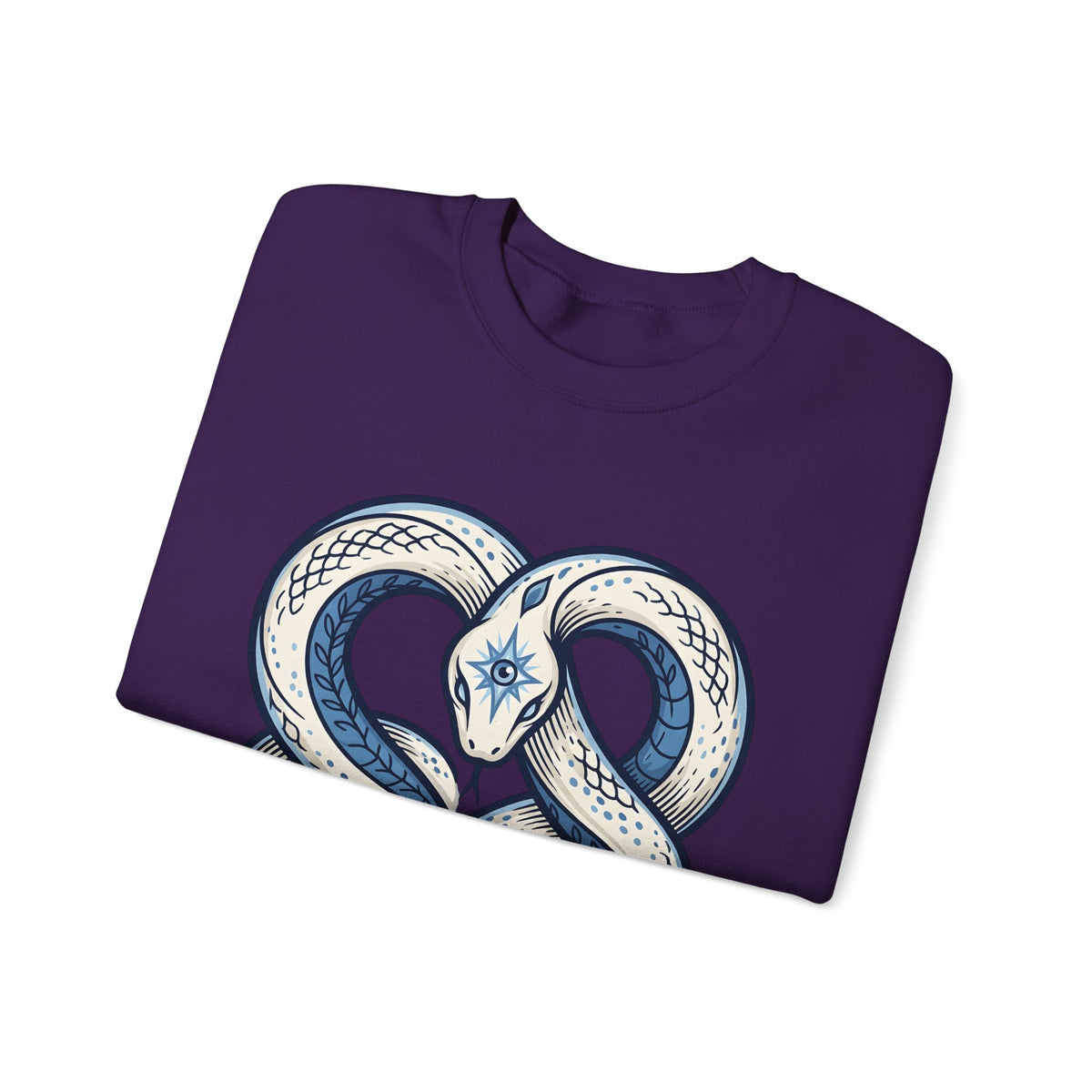 Magical Serpent Sweatshirt Boho Chic Mysticism Gift Women Primitive Sweatshirt Snake Sweatshirt Bohemian Fan Naive Sweatshirt Occult Graphic Body Art All