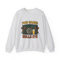 Darts Game Sweatshirt Sports Lounge Gift Women Grunge Sweatshirt Darts Sweatshirt Athlete Fan Distressed Sweatshirt Relaxation Graphic Cartoon Ale Glass Sweatshirt
