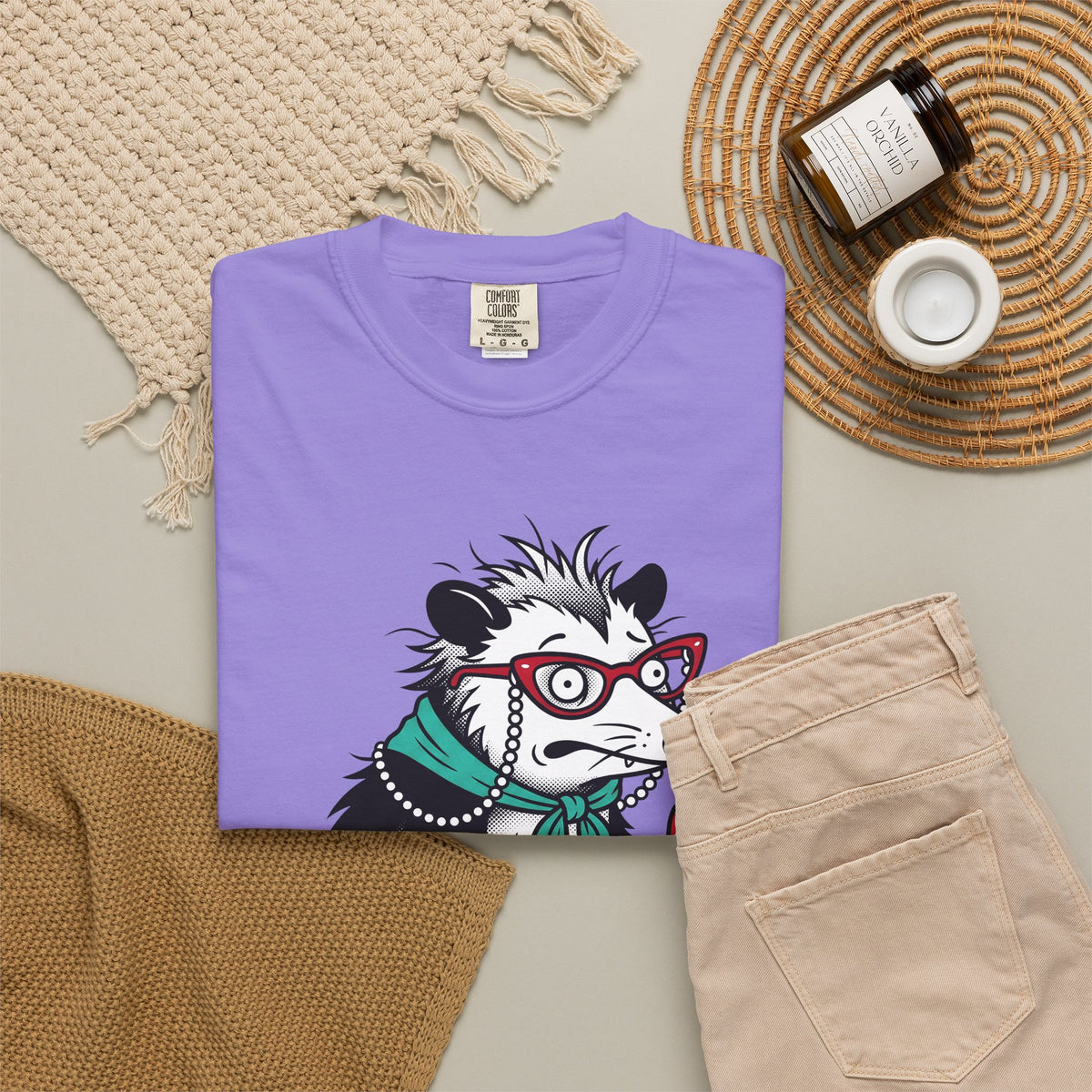 Opossum Possum Wildlife Gift Comic Possum Opossum Fan Opossum Wildlife T-Shirt