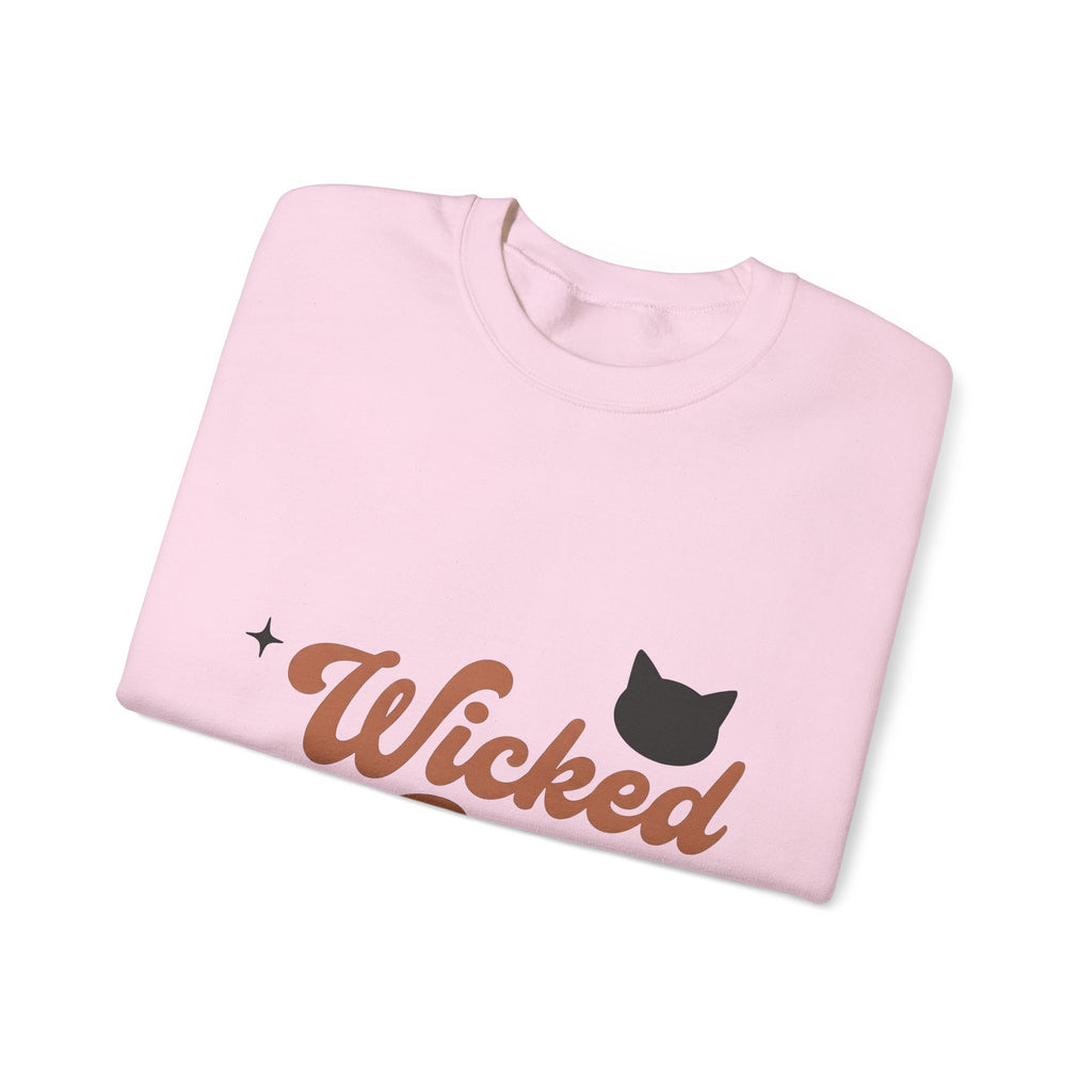 Feline Shape Sweatshirt Halloween Style Gift Women Classic Sweatshirt Cat Sweatshirt Horror Fan Retro Sweatshirt Fashion Graphic Simple Twinkles Sweatshirt
