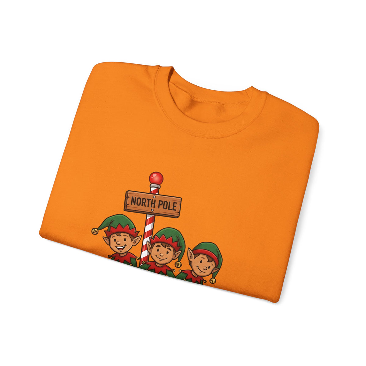 Holiday Elves Sweatshirt Christmas Relatives Gift Women Comic Sweatshirt Elf Sweatshirt Christmas Fan Cartoon Sweatshirt Family Graphic Retro Polar Sign Sweatshirt