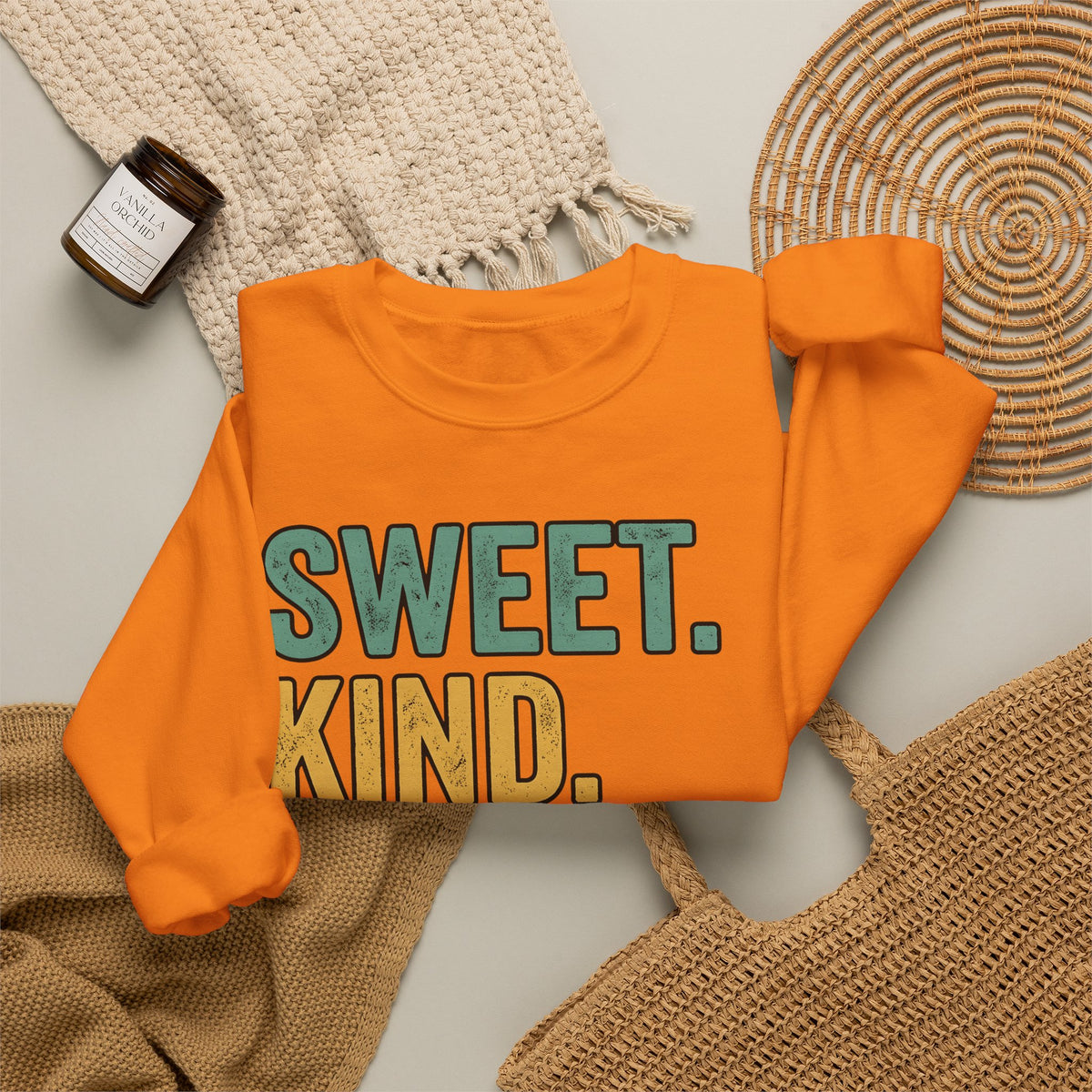 Bold Retro Text Sweatshirt Mom Humor Gift Women Distressed Sweatshirt Typography T-Sh
