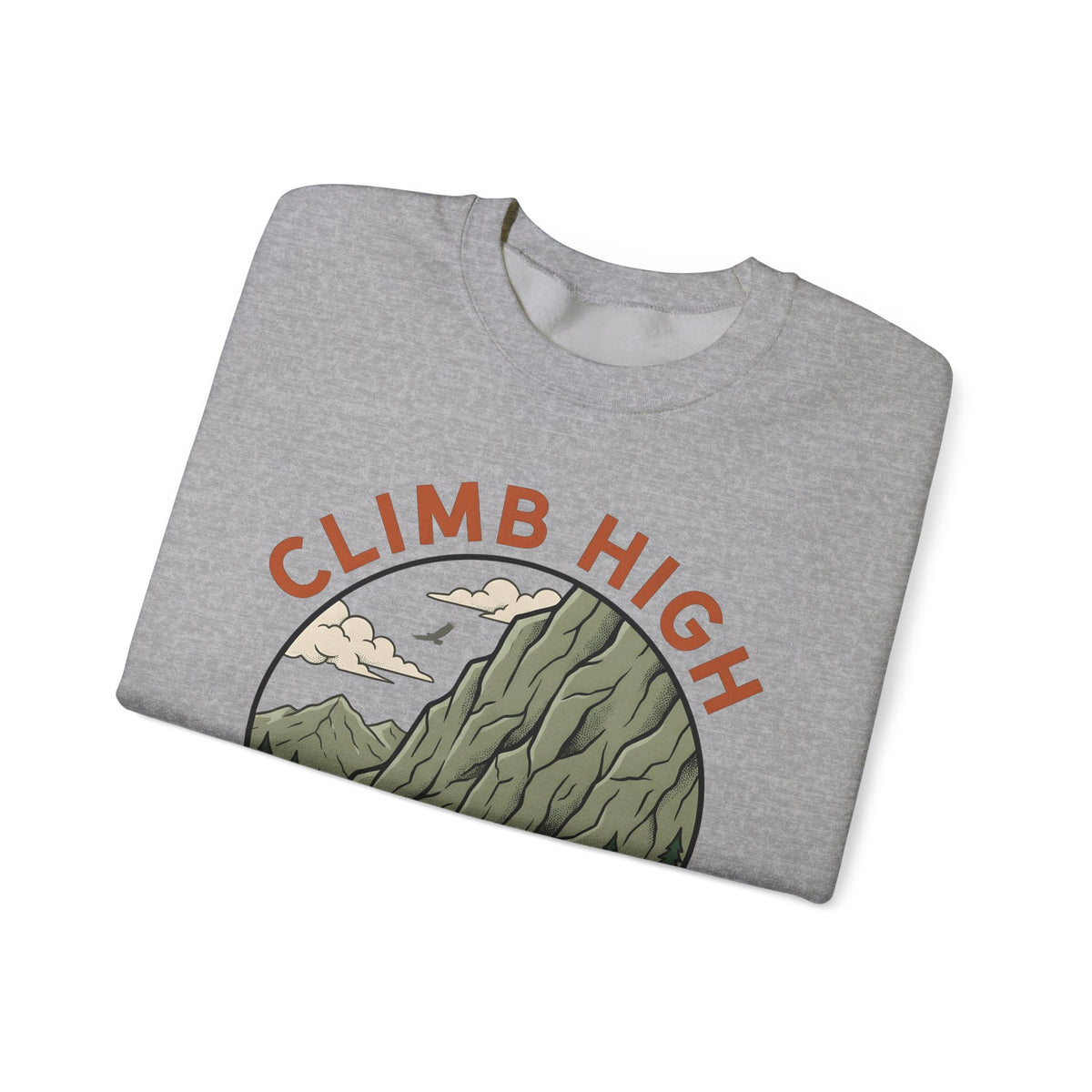 Mountain Hiking Sweatshirt Sports Outdoors Gift Women Hand Drawn Sweatshirt Trekking Sweatshirt Athlete Enthusiast Illustrated Sweatshirt Nature Graphic Line