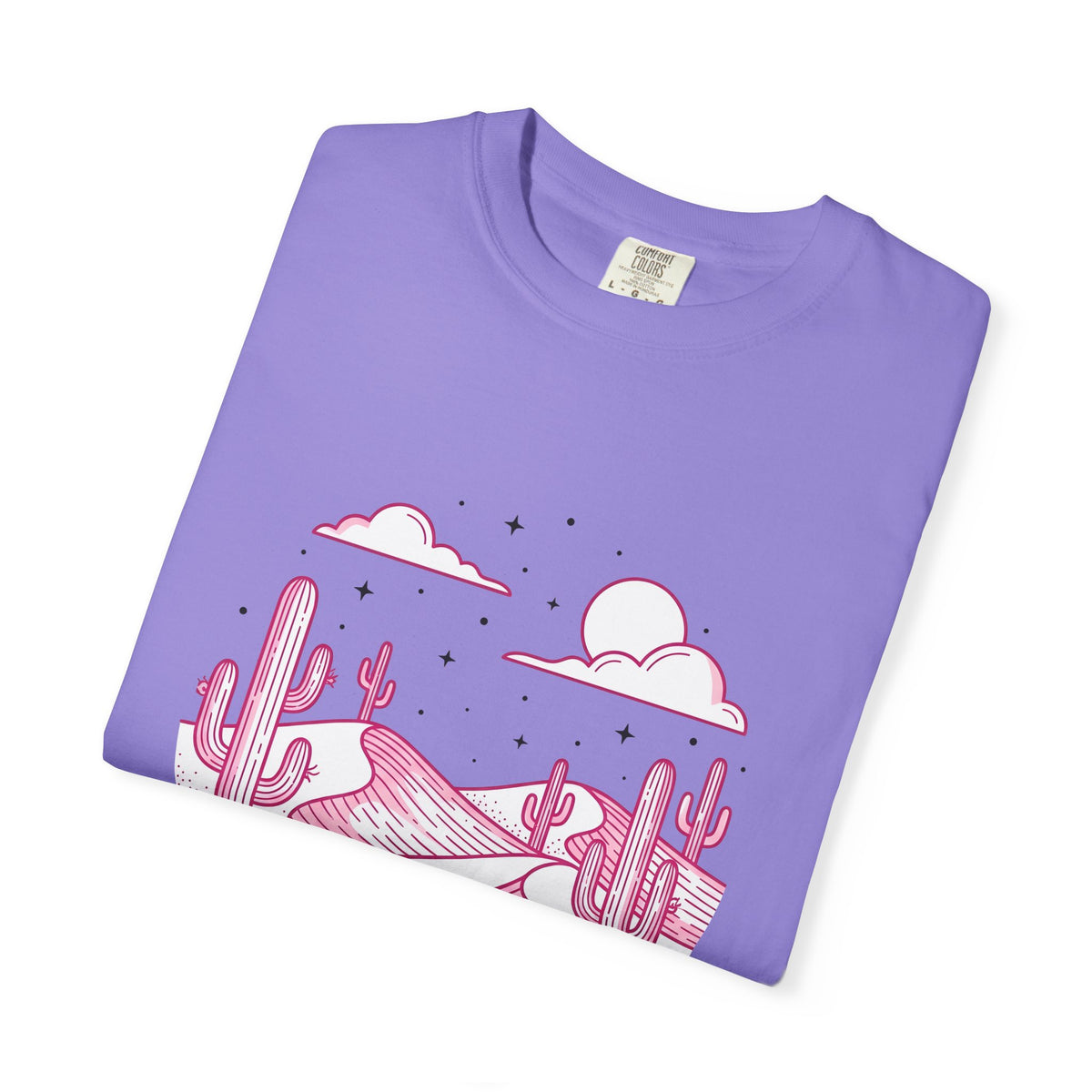 Desert Plant Desert Wilderness Gift Modern Cactus Desert Fan Succulent Wilderness Line T-Shirt