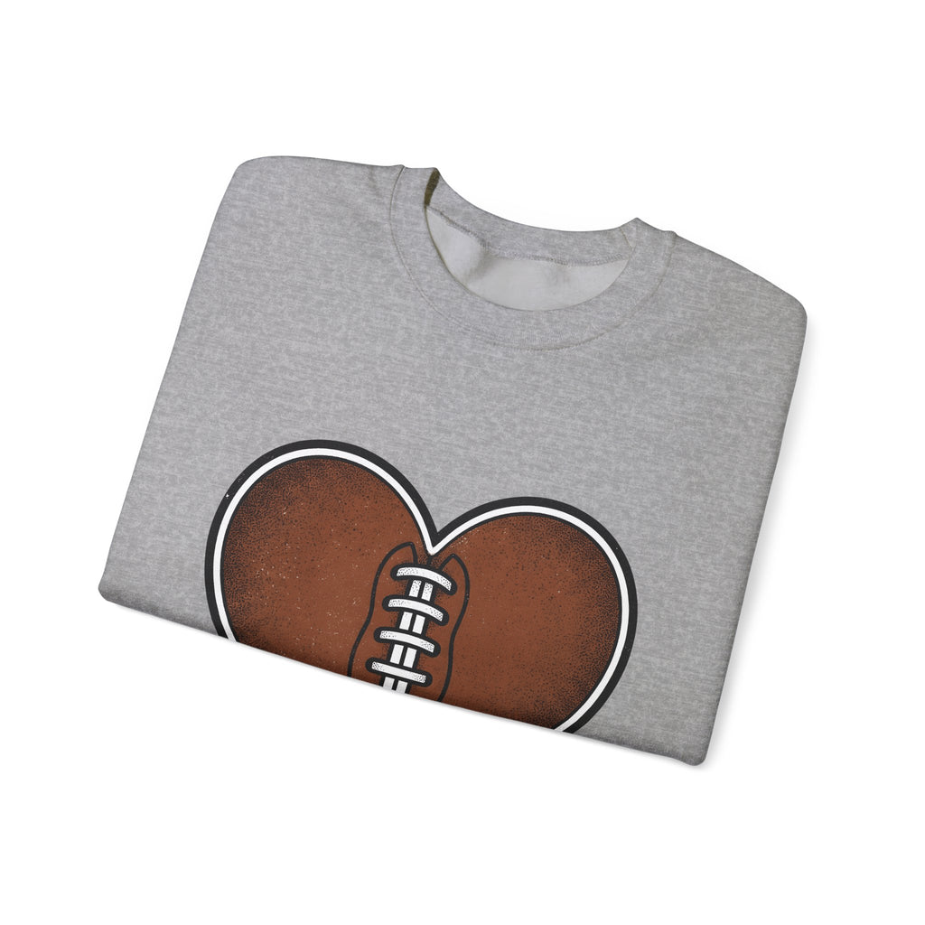Football Love Sweatshirt Moms Fitness Gift Women Line Art Sweatshirt Soccer Sweatshirt Mom Enthusiast Football Sweatshirt Fitness Graphic Cartoon Seam Sweatshirt