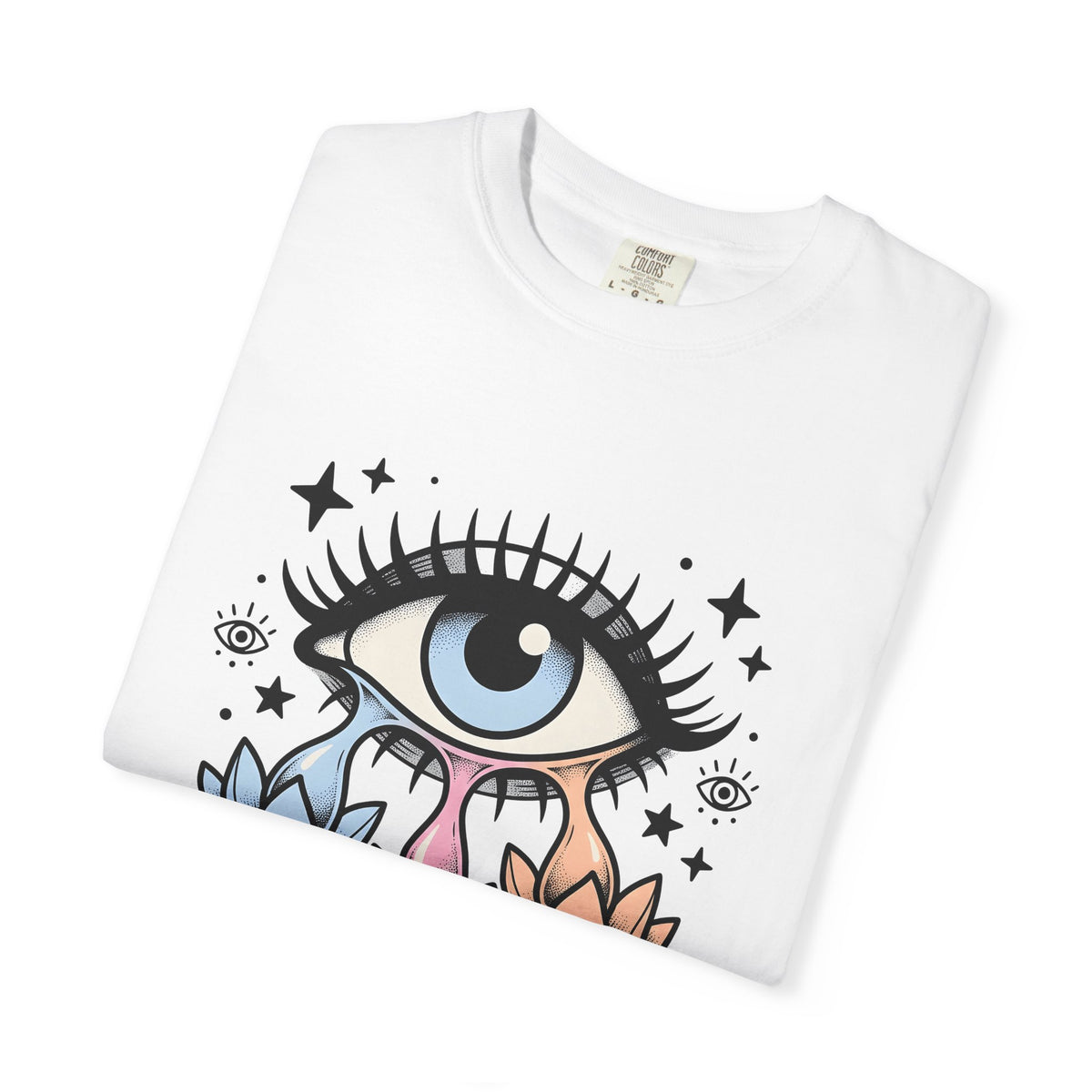 Magical Eye T-Shirt Boho Chic Meditation Gift Women Tribal T-Shirt Third Eye T-Shirt Bohemian Enthusiast Primitive T-Shirt Mindfulness Graphic