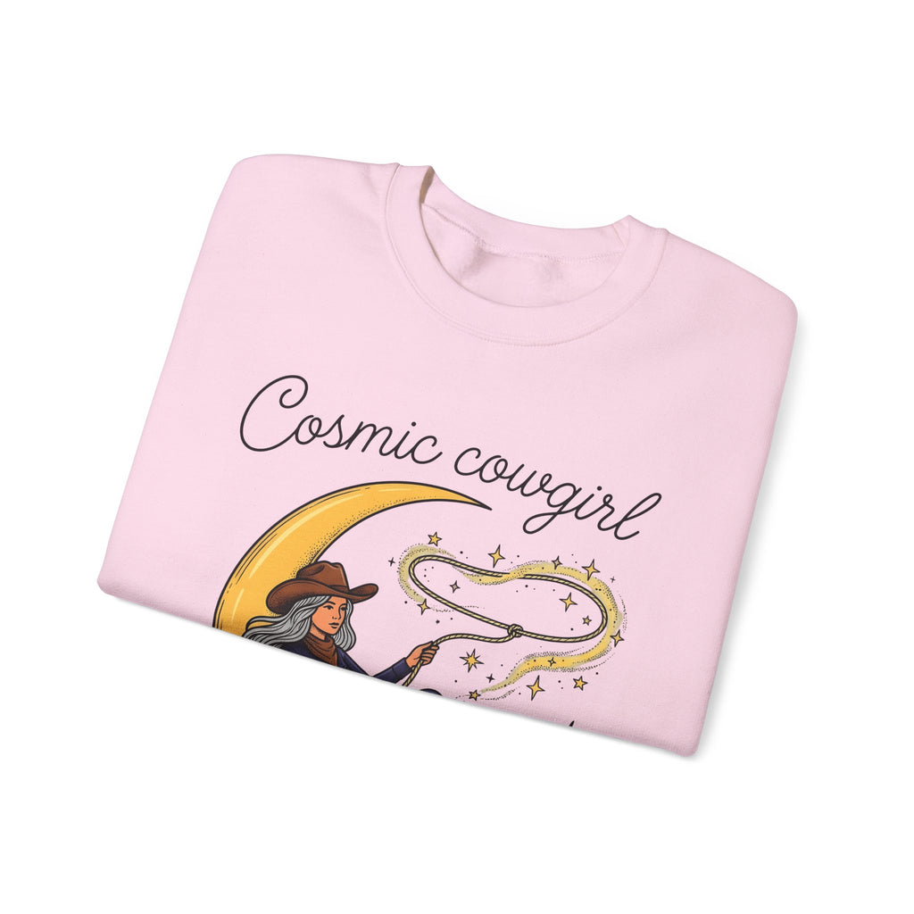 Cowgirl Moon Sweatshirt Cowgirl Cowboy Gift Women Tribal Sweatshirt Moonlight Sweatshirt Rodeo Fan Western Sweatshirt Cowboy Graphic Rustic Shining Stars