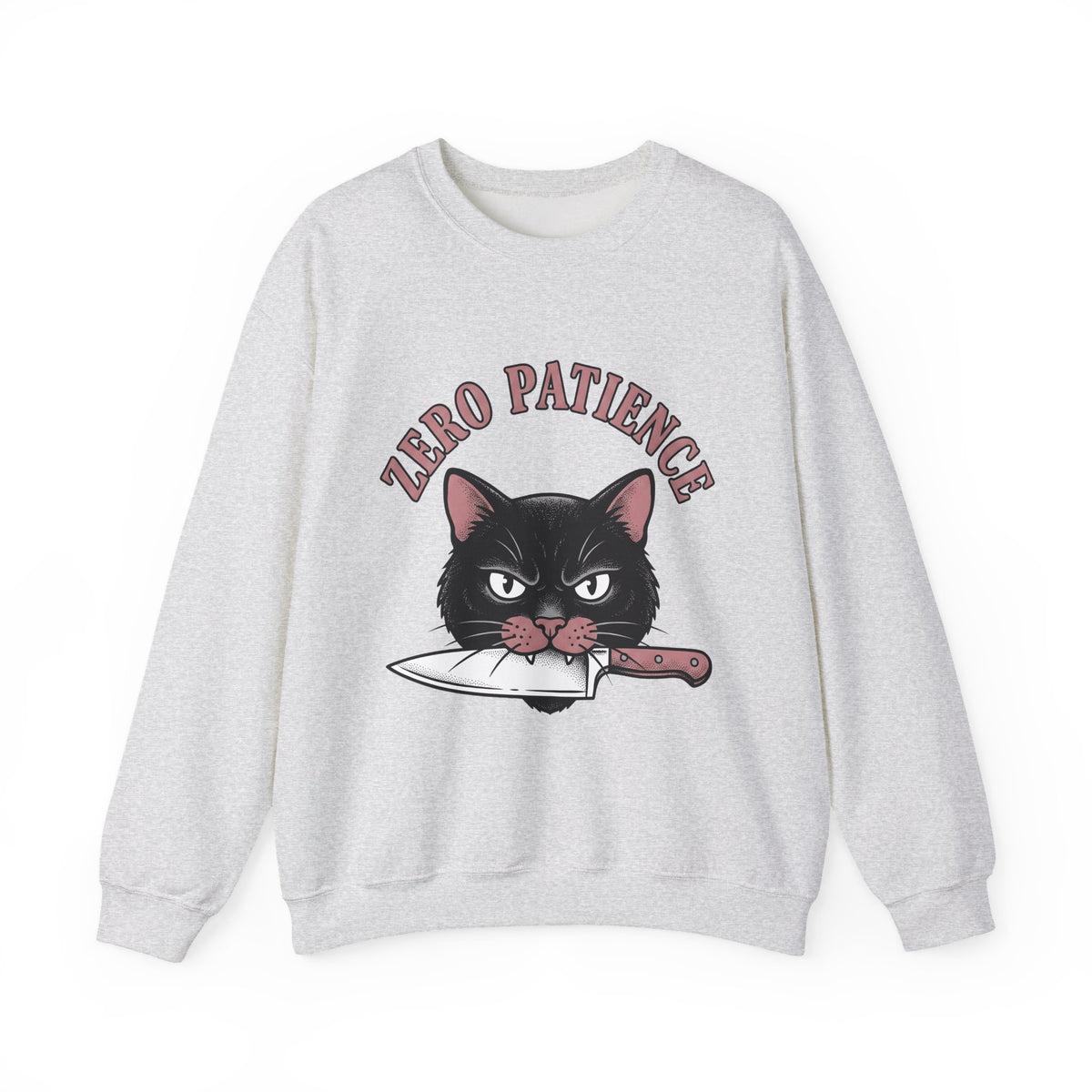 Black Kitten Sweatshirt Halloween Gothic Gift Women Retro Sweatshirt Kitten Sweatshirt Horror Fan Dark Sweatshirt Gothic Graphic Sketch Blade Sweatshirt