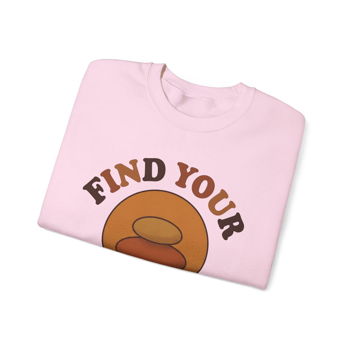 Cairn Stack Sweatshirt Sports Selfcare Gift Women Tribal Sweatshirt Rock Pile Sweatshirt Athlete Fan Stone Sweatshirt Wellness Graphic Hand Drawn Sunshine
