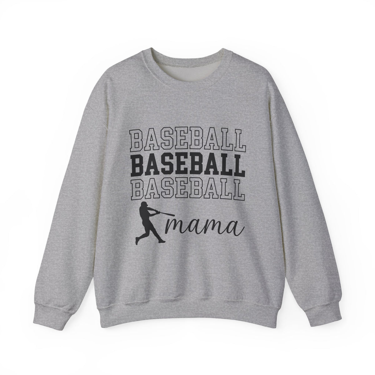 Baseball Ballplayer Sweatshirt Baseball Mom Recreation Gift Women Energetic Sweatshirt Baseball Player Sweatshirt Baseball Mom Fan Vibrant Sweatshirt Leisure