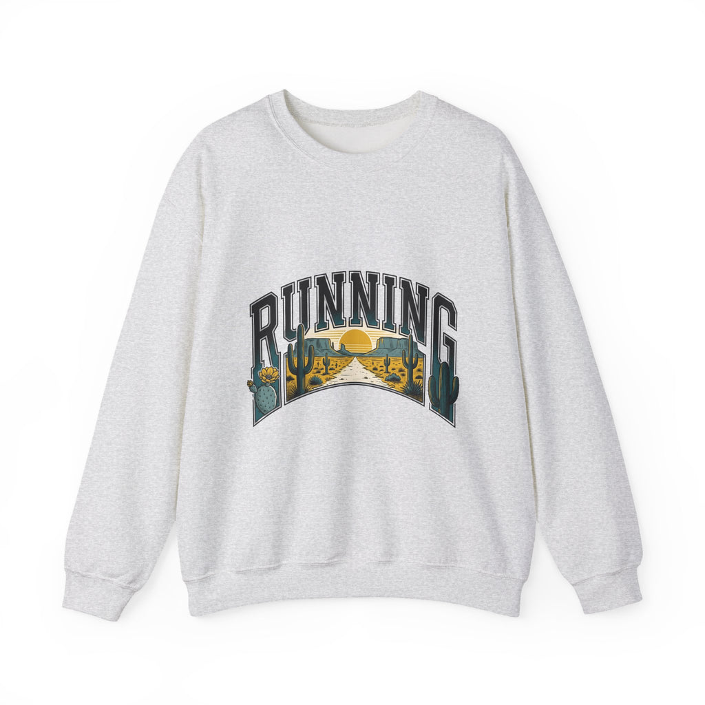 Desert Scene Sweatshirt Running Hiking Gift Women Antique Sweatshirt Desert Sweatshirt Runner Enthusiast Trail Graphic Old School Succulents Sweatshirt