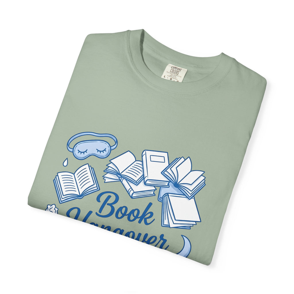 Book Stack T-Shirt Book Reading Gift Women Doodle T-Shirt Book Pile T-Shirt Bibliophile Fan Illustrated Graphic Bookworm Design Whimsical Sleep