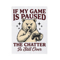 Gamer Bear Gaming Creature Gift Cartoon Teddy Gamer Fan Comic Creature Old School Controller Blanket