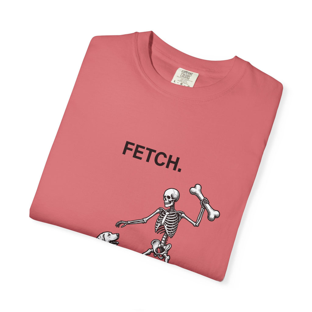 Canine Skeleton T-Shirt Dog Fall Holiday Gift Women Old School T-Shirt Dog Skeleton T-Shirt Dog Fan Retro T-Shirt Autumn Graphic Line Art Skeletal