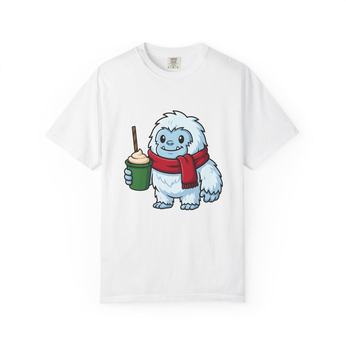 Abominable Snowman Christmas Holiday Gift Comic Yeti Xmas Fan Cartoon Holiday Chibi T-Shirt