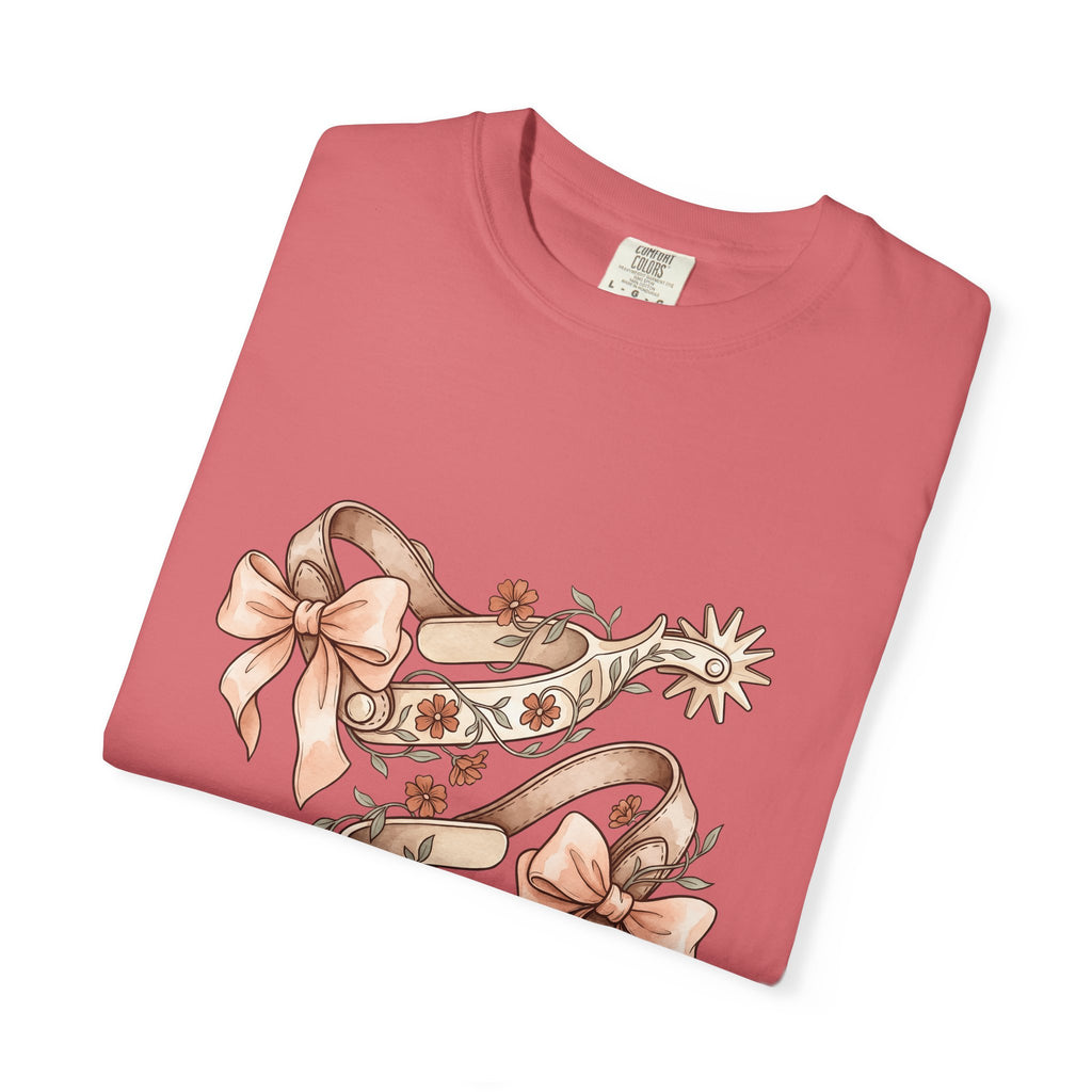 Rodeo Spurs T-Shirt Cowgirl Cowboy Gift Women Tribal T-Shirt Spur T-Shirt Cowgirl Fan Rodeo Graphic Cowhand Graphic Farmhouse Blossom T-Shirt
