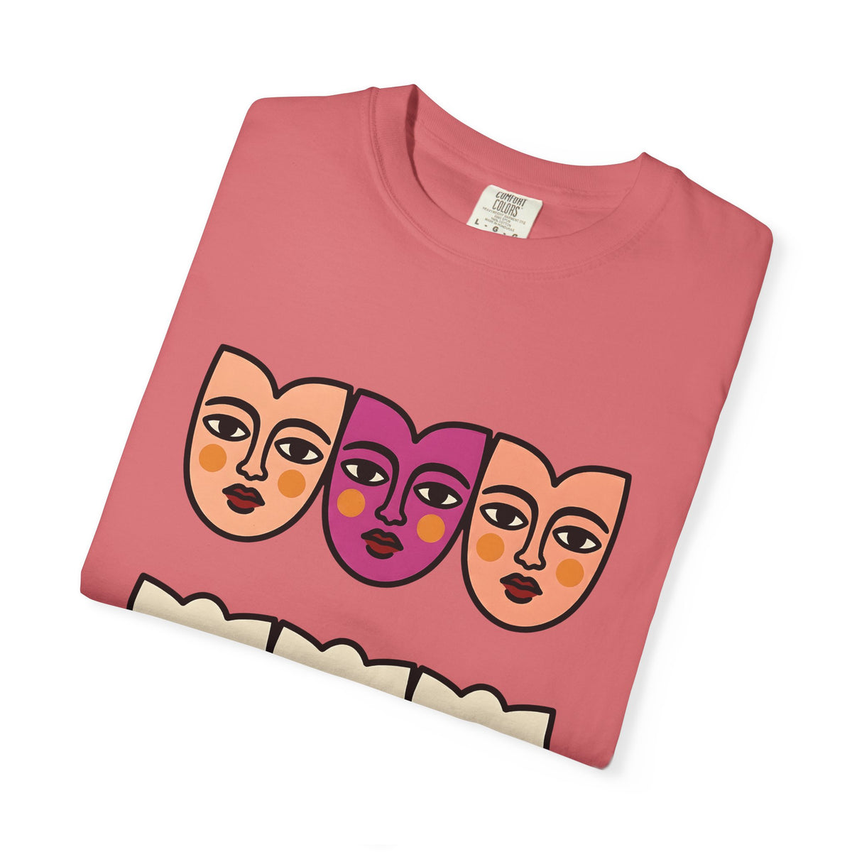 Abstract Faces T-Shirt Abstract Art Gift Women Modern T-Shirt Faces T-Shirt Art Fan Contemporary T-Shirt Artistic Graphic Minimal Bold Outlines