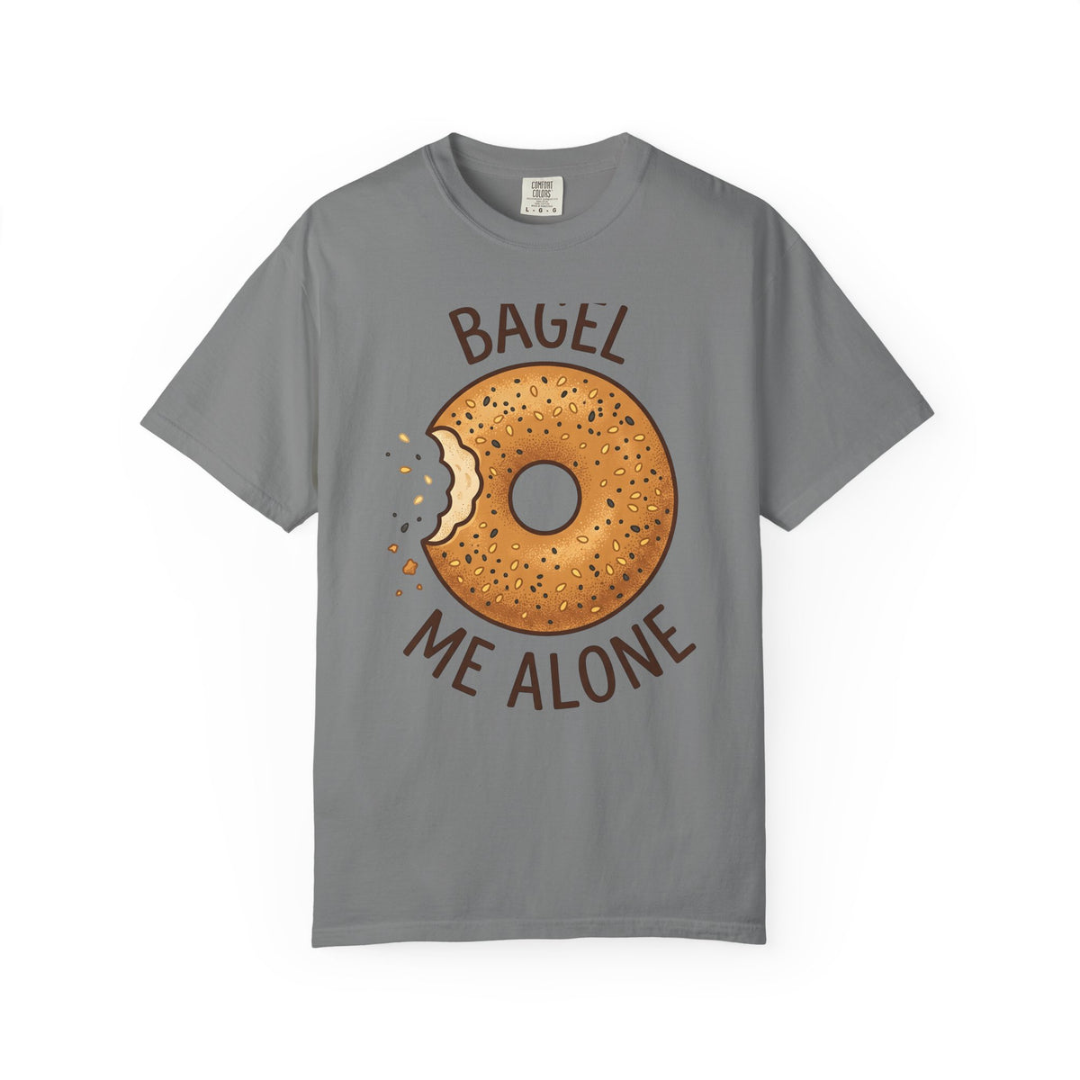 Bagel Desserts Morning Gift Doodle Bagel Pastry Fan Hand Drawn Breakfast Old School T-Shirt