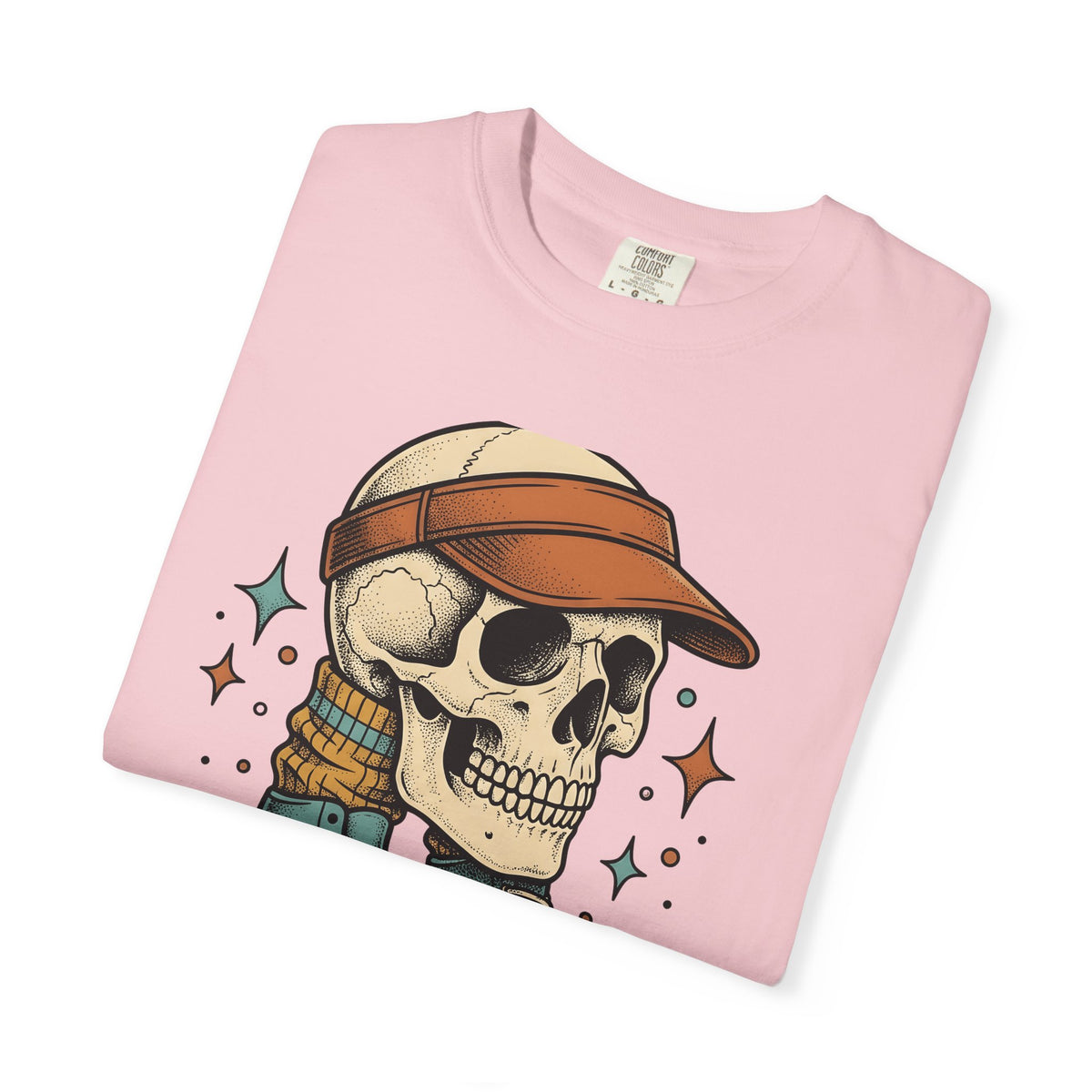 Skull Quad Skates Halloween Wheels Gift Line Roller Skates Horror Fan Wheels T-Shirt