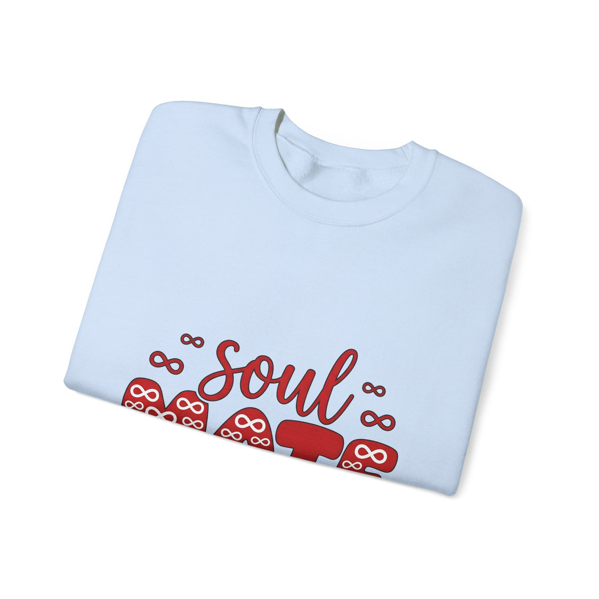 Soulmate Phrase Sweatshirt St. Valentine's Day Pairs Gift Women Cute Sweatshirt Soulmate Sweatshirt Valentine Fan Adorable Sweatshirt Couples Graphic Clean