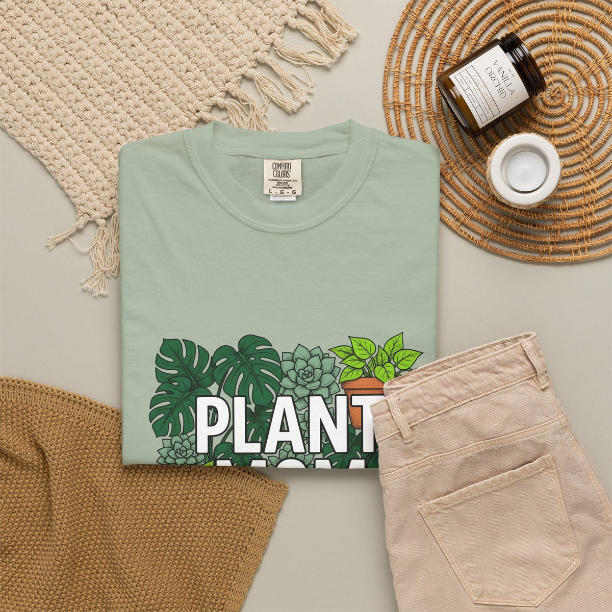 Indoor Plants T-Shirt Plant Mom Garden Gift Women Modern T-Shirt Houseplants T-Shirt Plant Lady Enthusiast Contemporary T-Shirt Gardening Graphic