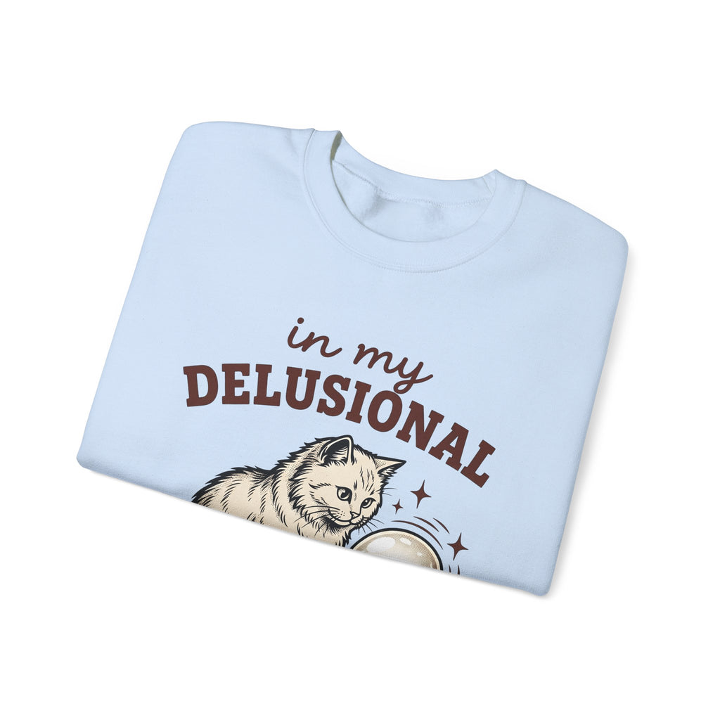 Magic Cat Sweatshirt Cat Occult Gift Women Rustic Sweatshirt Kitten Sweatshirt Cat Fan Feline Sweatshirt Mystical Graphic Old-Fashioned Globe Sweatshirt