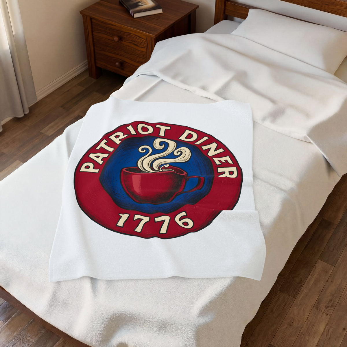 Coffee Blanket Blanket America Café Gift Women Hand Drawn Blanket Blanket Blanket