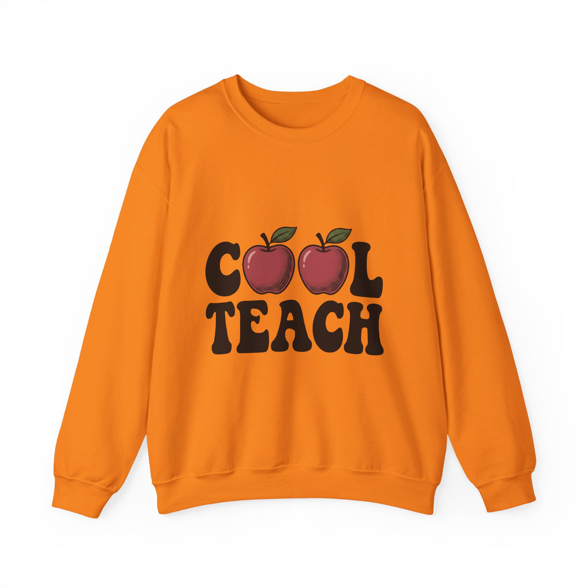 Apple Illustration Sweatshirt Teacher Gratitude Gift Women Retro Sweatshirt Fruit Sweatshirt Educator Enthusiast Vintage Sweatshirt Appreciation Graphic