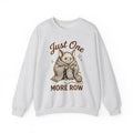 Bat Needlework Sweatshirt Cute Crafts Gift Women Vintage Sweatshirt Embroidery Sweatshirt Adorable Fan Retro Sweatshirt Crafting Graphic Doodle Wool Ball