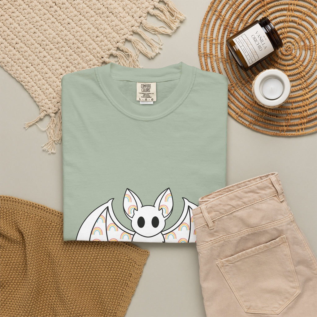 Bat Currency T-Shirt St Patrick's Day Wildlife Gift Women Adorable T-Shirt Money T-Shirt Luck Fan Cute T-Shirt Animal Graphic Basic Colors T-Shirt